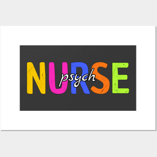 Funny Nurse Psych Posters and Art